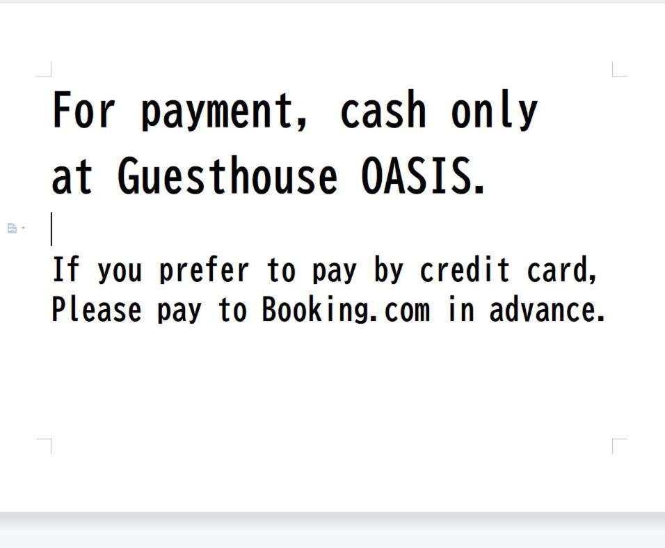 Guesthouse Oasis أوساكا المظهر الخارجي الصورة